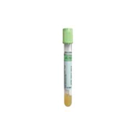 Tubo vacutainer pst plus con gel tapon Hemogard verde