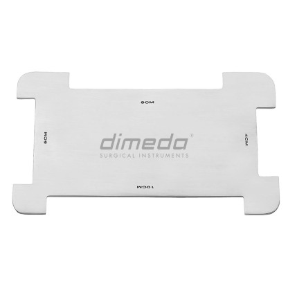 Plantilla Graduada Para Extender Piel Cat 0649002 Marca Dimeda - Aleman Unidad De Venta