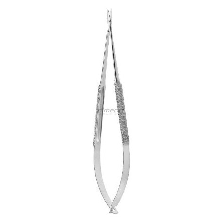 Tijera Para Microcirugía Aguda Recta 145 Cm. Cat: 09.220.14