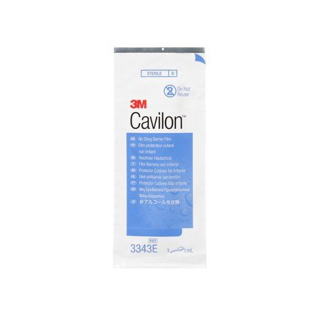 Cavilon Pelicula Protectora 3343E 3M Caja Por 25 Unids. (Hisopo De 1 Ml.) Prevencion Y Proteccion