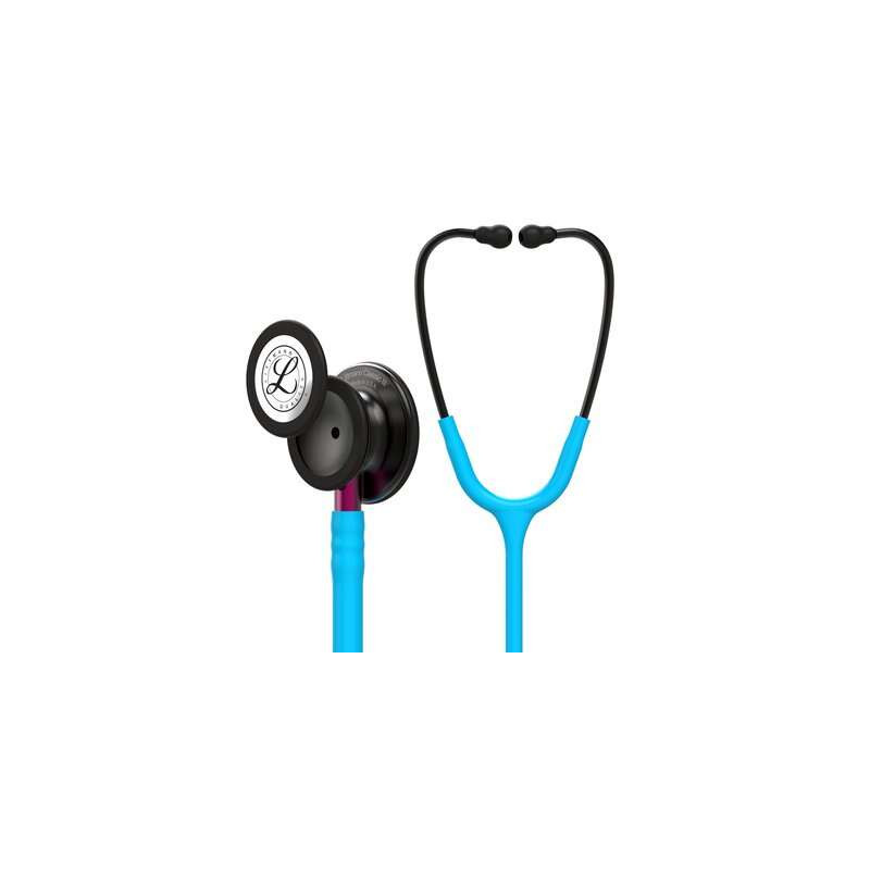 Fonendoscopio De Dos Servicios Littman Classic Iii Manguera Turquesa Tubo Y Campana Humo 5872