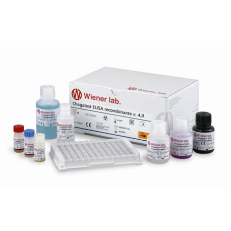 Prueba De Elisa Para Diagnostico De Chagas- V. 4.0 1293257 Wiener Lab. Unidad De Venta: Kit