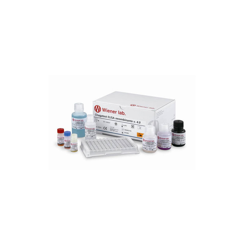 Prueba De Elisa Para Diagnostico De Chagas- V. 4.0 1293257 Wiener Lab. Unidad De Venta: Kit