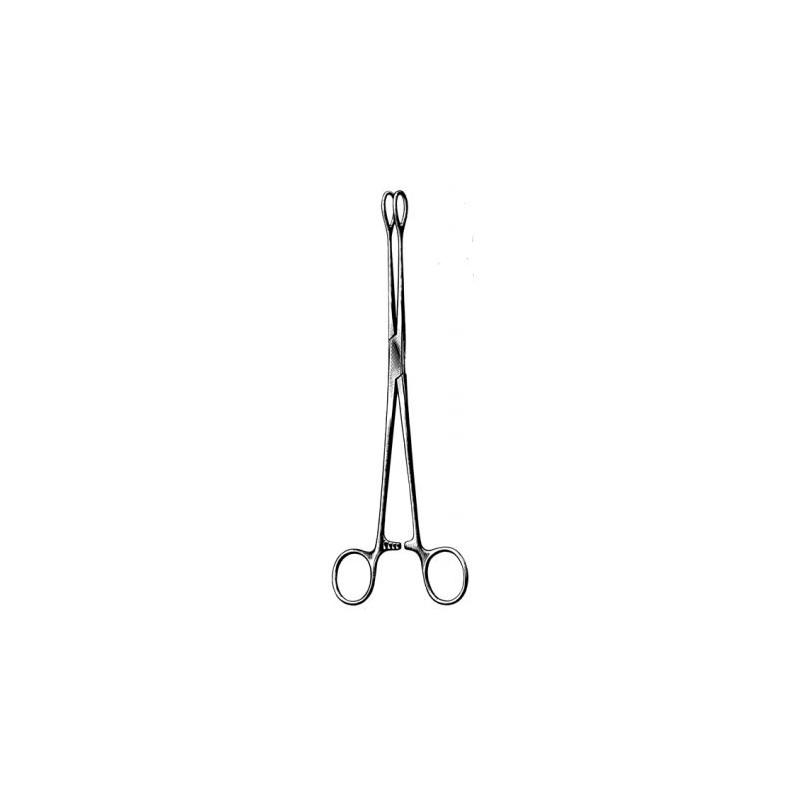 Pinza Foester Curva Boca Lisa Porta Esponjas Longitud 25 Cms. Cat: 16.173.25 Dimeda - Aleman