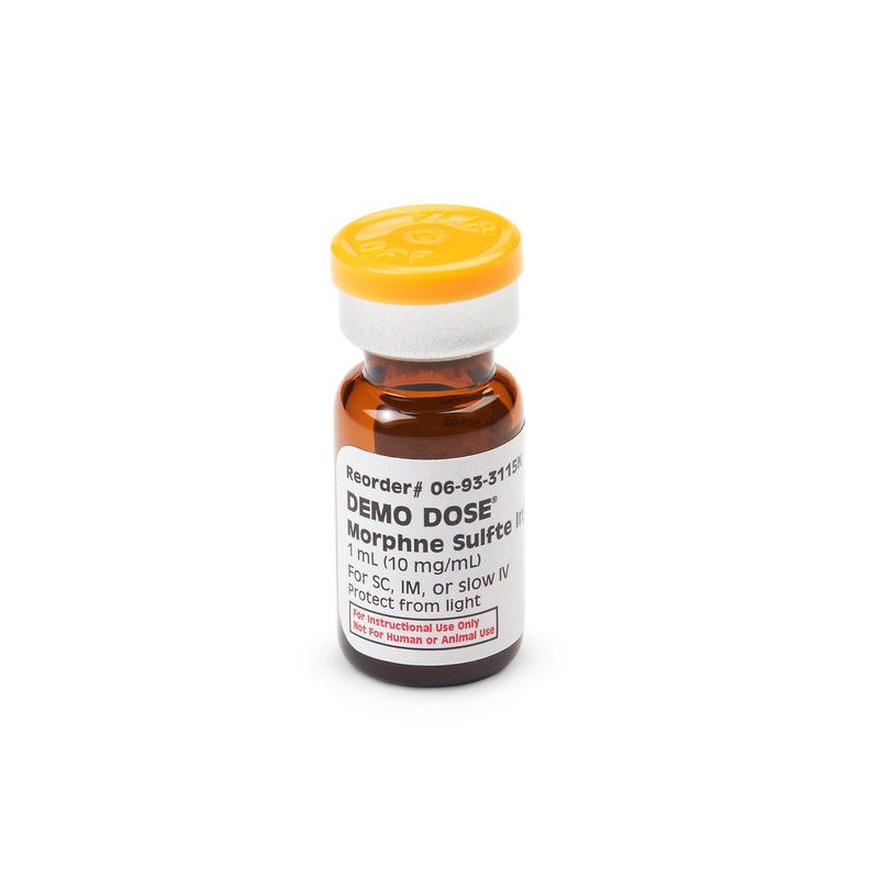 Dosis Demo Morfina 1Ml(10Mg/Ml) Pn01057U Nasco Dosis Demo Morfina 1Ml(10Mg/Ml) Para Entrenamiento