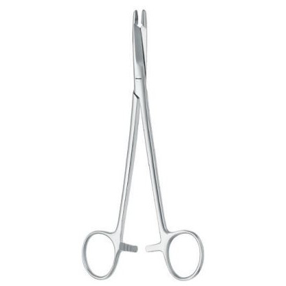 Porta Agujas Con Tijera De Olsen - Hegar. Cat: 24.420.17 Dimeda - Aleman Se Utiliza Para