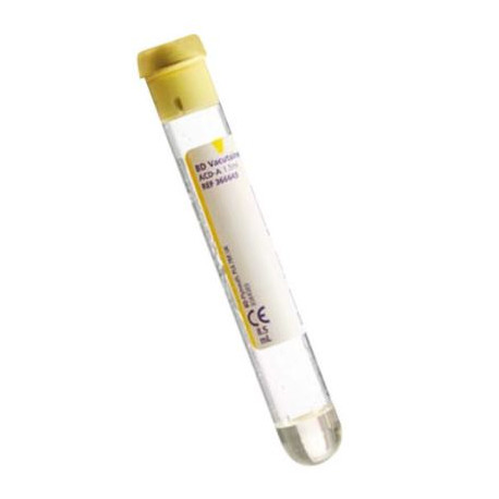 Tubo Tapa Amarilla - Tubo Adc 364816 B.D Vacutainer De 6.0 Ml - 13 X 100 Aditivo 13.2 G/L