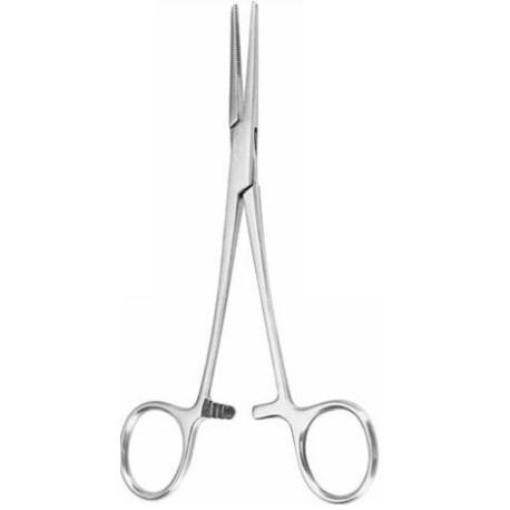 Pinza Kelly Rankin Curva Hemostatica Longitud 16 Cms. Cat: 12.243.16 Dimeda - Aleman