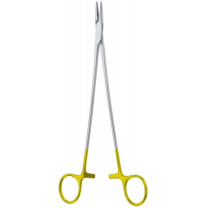 Porta Agujas Vascular De Debakey 20 Cm. Cat: 24.214.20 Dimeda - Aleman Se Utiliza Para Ayudar