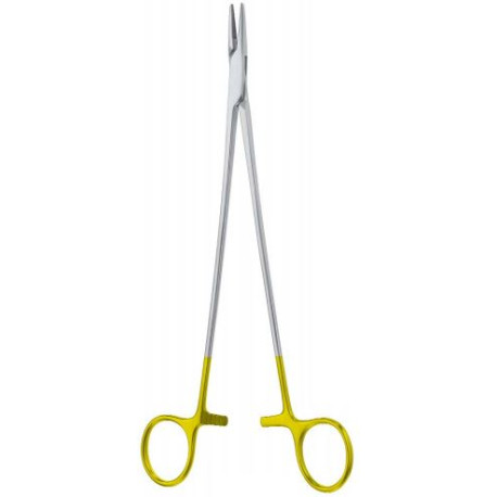 Porta Agujas Vascular De Debakey 20 Cm. Cat: 24.214.20 Dimeda - Aleman Se Utiliza Para Ayudar