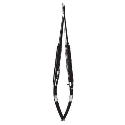 Portaagujas Barraquer Liso Recto W.Ratchet 18Cm Reda