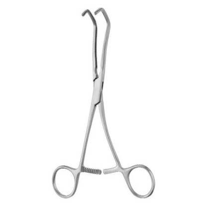 Clamp Vascular Cooley Derra Atraumatico Curvo 16 Cm. Cat: 13.441.16 Dimeda - Aleman Se Usa