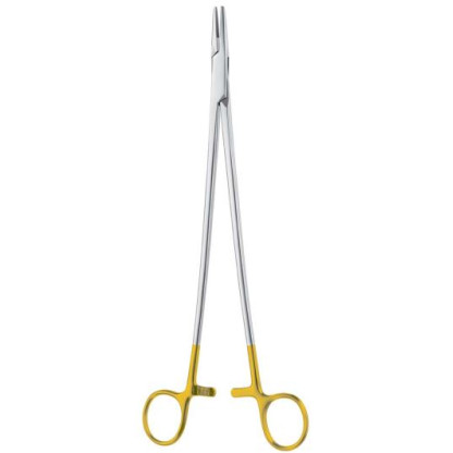 Porta Agujas Vascular De Wangensteen En Tungsteno Longitud 27 Cm. Cat: 24.264.27 Dimeda -