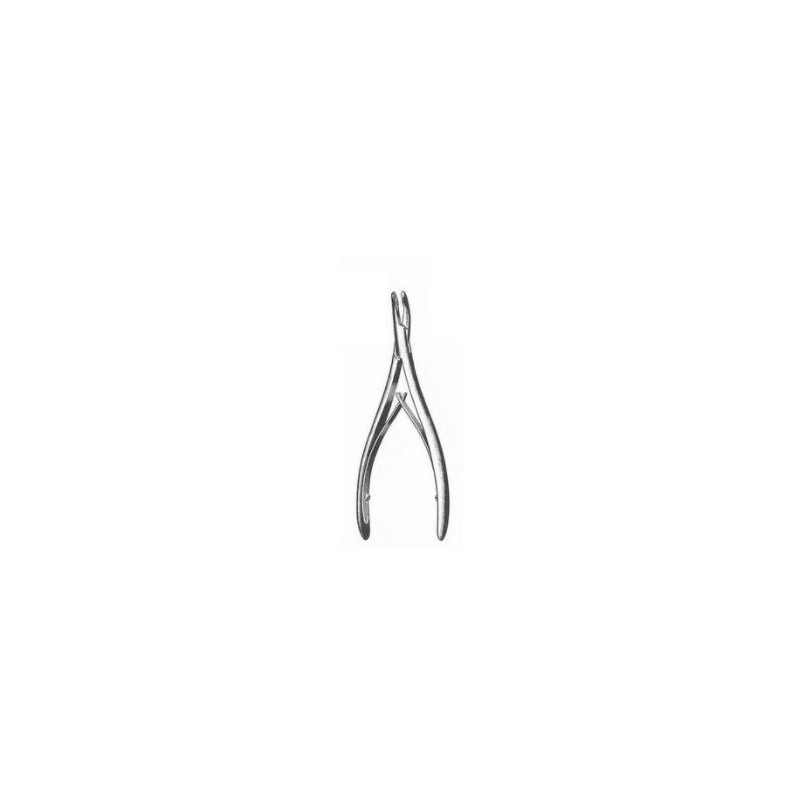 Pinza Lempert Gubia Curva Cat: 32.151.16 Dimeda Alemana. Morder Hueso - Acero Inoxidable