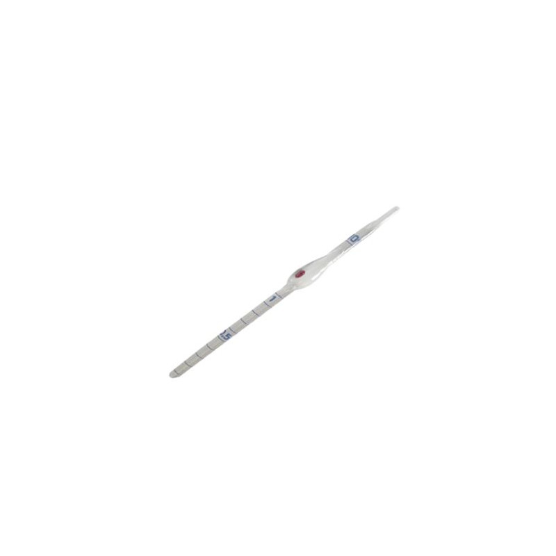 Pipetas Para Recuento De Globulos Rojos Con Tubo Y Boquilla 4600-04 H.B.G. Aleman. Unidad