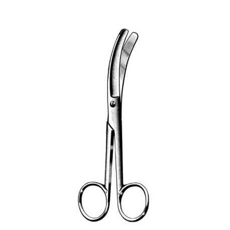 Tijera De Busch Para Cordon Umbilical 16 Cm. Cat. 08.551.16 Dimeda - Aleman