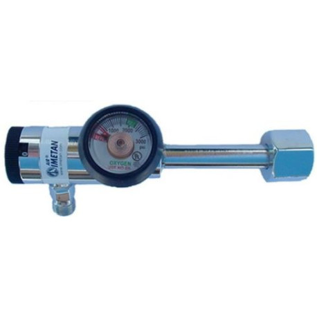 Regulador De Oxigeno Tipo Click R915/CGA-540 Serie: M1R0915 Air Imetan Consultorios Clinicas