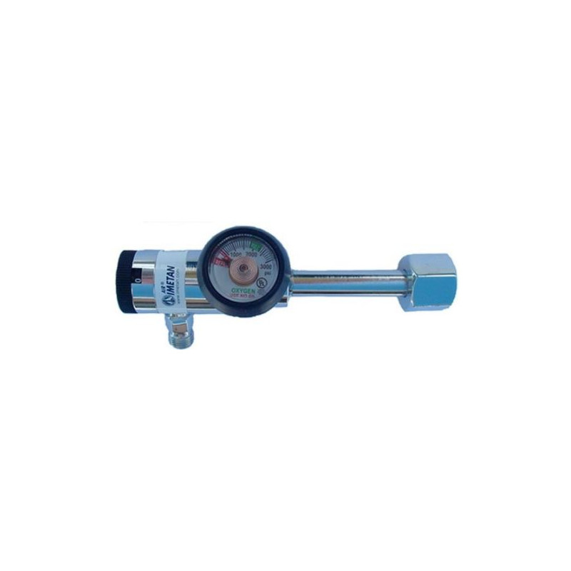 Regulador De Oxigeno Tipo Click R915/CGA-540 Serie: M1R0915 Air Imetan Consultorios Clinicas