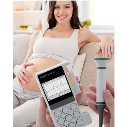 Doppler Fetal Con Transductor (Sonda) Sonicaid Sr3 Huntleigh Mujeres En Gestacion En Todas