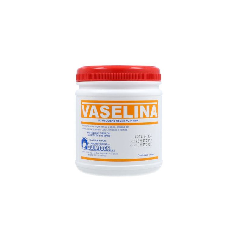 Vaselina Pura Tarro X 5 Libras. Quimiben