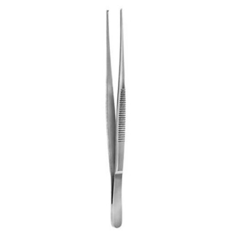 Pinza De Diseccion Estrecha 1 X 2 Dientes 25 0 Cm. Cat: 10.130.25 Dimeda - Aleman Se Usa