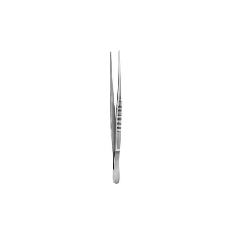 Pinza De Diseccion Estrecha 1 X 2 Dientes 25 0 Cm. Cat: 10.130.25 Dimeda - Aleman Se Usa