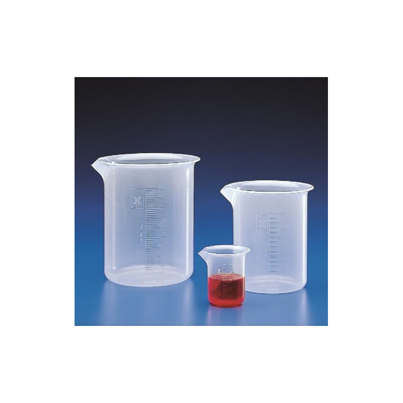 Vaso De Precipitado Plastico (Pp), De 500 Ml, Alto Relieve Kartell