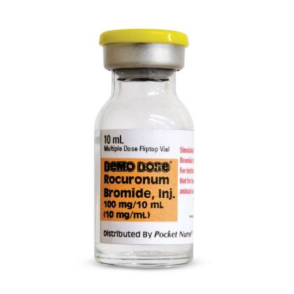 Dosis Demo Bromuro De Rocuronio Inyectable 10Ml Ref:Pn01061U Nasco Uso:Dosis Demo Dosis Demo