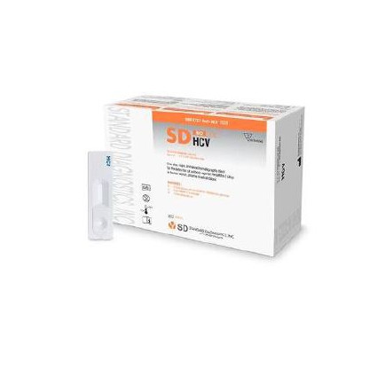 Prueba Rapida Sd Bioline Hcv X 30 Test Cassette Hepatitis C Sd Bioline Hbsag Wb Permite Identificar
