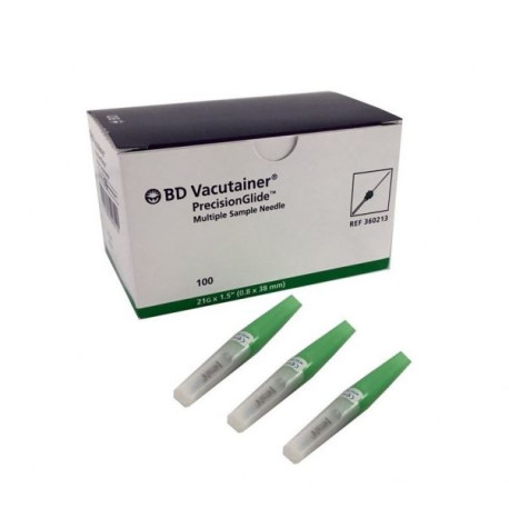 Aguja Multiple Calibre No. 21 G X 1 360212 (Reemplza 367212 ) Vacutainer De B.D - Usa