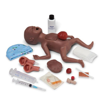 Simulador Micro-Preemie (Neonato Bajo Peso). Color Oscuro Lf01281U Nasco Simulador Cuerpo