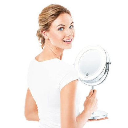 Espejo Bs55 Espejo De Maquillaje De Lujo El Sensor Táctil Permite La Atenuación Continua De