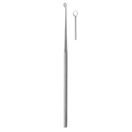 Cureta Buck Curva Aguda Para Cerumen Fig 3 De 17 Cm, 6 3/4"