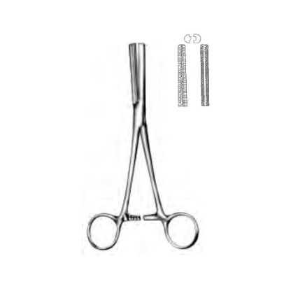Pinza Ferguson Recta Para Presion Progresiva De 16 Cm. Cat 12.350.16 Dimeda - Aleman Hemostatica