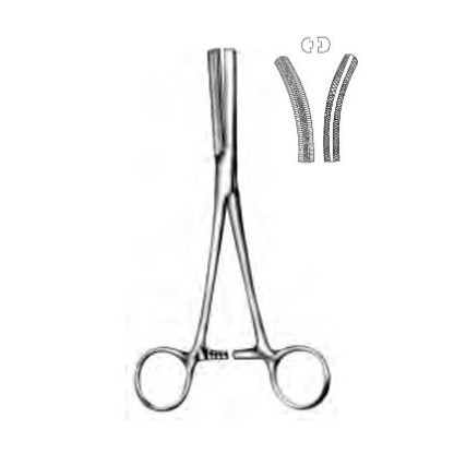 Pinza Fergusson Curva 16 Cm Cat 12.351.16 Dimeda - Aleman Pinza Hemostatica Para Presion Progresiva