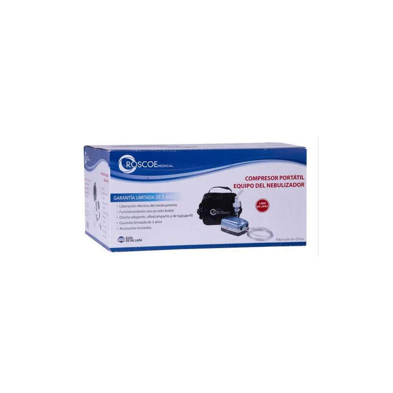 Nebulizador (Compresor) Portatil Ref: Neb-Rite4 Marca: Roscoe Medical Unidad De Venta: Unidad