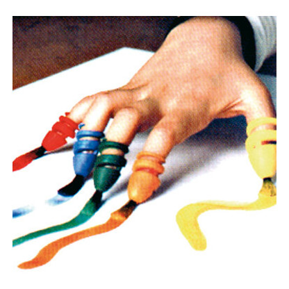 Pinceles Finger Max Paquete X 2 Terapia Leon
