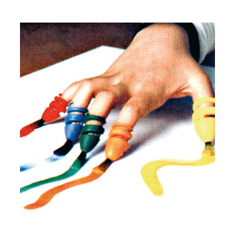 Pinceles Finger Max Paquete X 2 Terapia Leon
