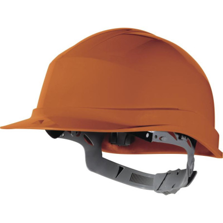 Casco De Seguridad Color Naranja Elaborado En Polipropileno PP Y Polietileno De Alta Densidad