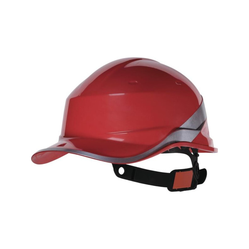 Casco Diamond Casco De Obra ABS Color Rojo Forma Innovadora De Gorra De  Baseball