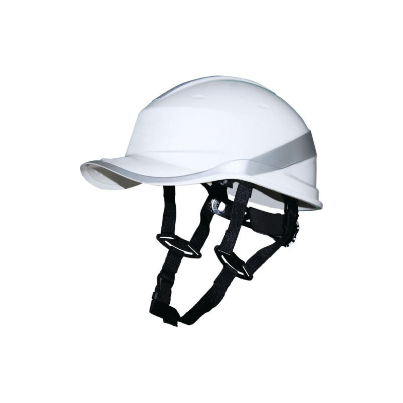 Casco De Seguridad Diamond Color Blanco Elaborado En Abs Diseño Innovador