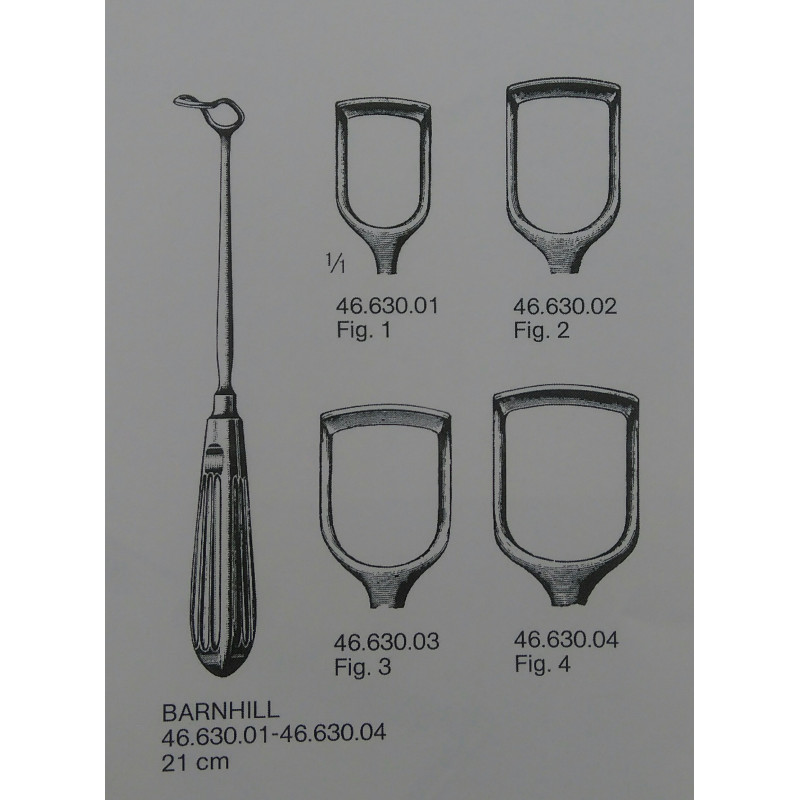 Adenotomo Barnhill-Fig-No-4-Longitud 21 Cms-Cat 46-630-04-