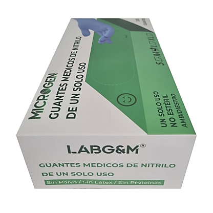 GUANTES NITRILO TALLA M SKIN2 CAJA X 100 UNDS - Farmacia Pasteur -  Medicamentos y cuidado personal