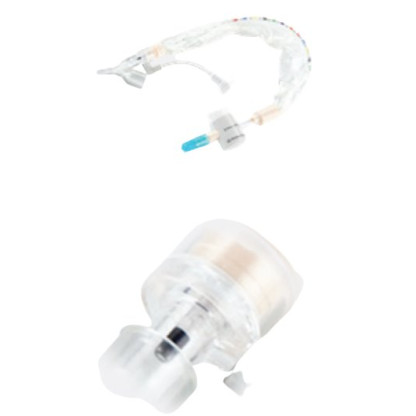 Sistema Cerrado Para Succión Traqueal Continua Trach Care Tet Neonatal/Pediátrico En Codo 10