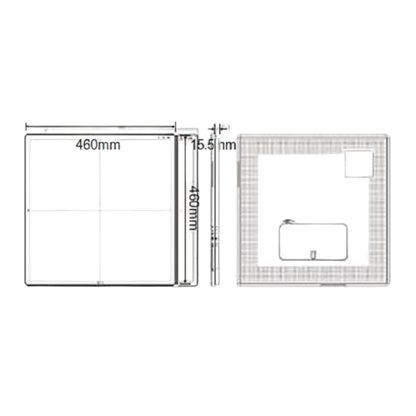 Detector Digital de Rayos X 17HK701G-W