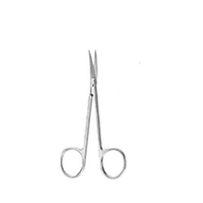 Tijera Iris Standard Curva De 9 Cm Cat 08.341.09 Cat 08.341.09 Dimeda - Alemán Hospitales Clínicas