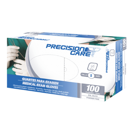 Guante Latex Talla S Caja X 100 Precision Care