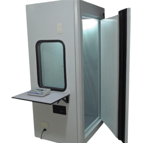 Cabina Sonoamortiguada Modelo Sf120 120Cm X 120Cm X 215Cm Silvher Ltda