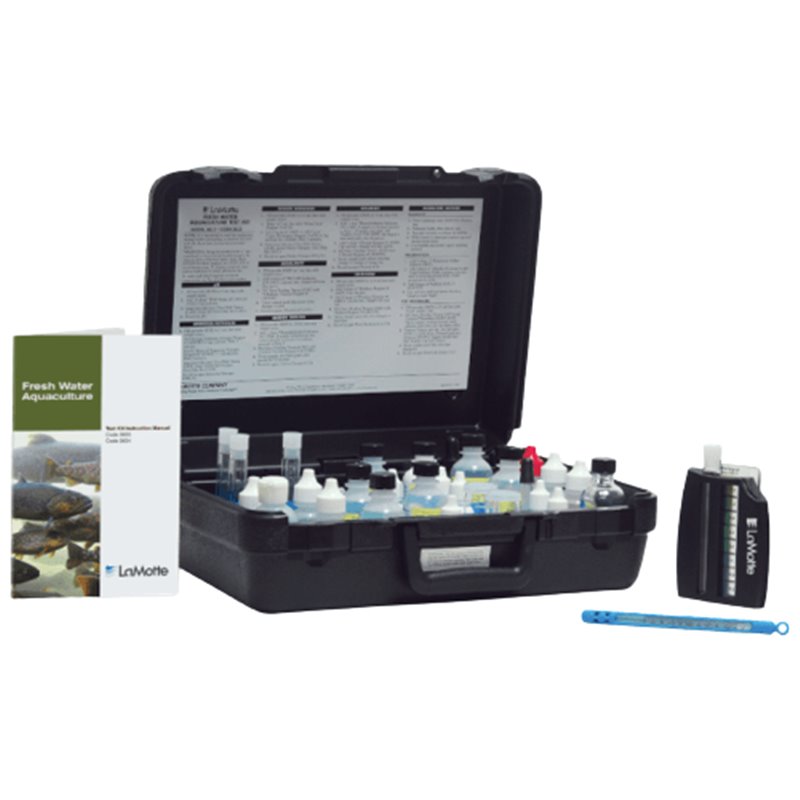 Kit De Monitoreo Para Acuicultura - Fresh Water Modelo Aq-2. Lamotte