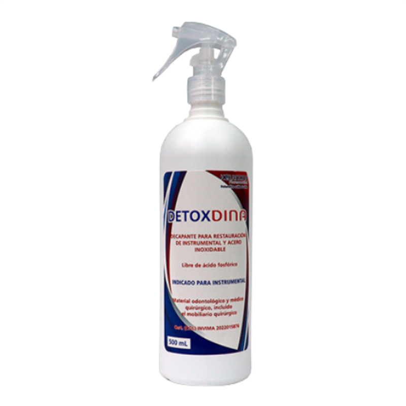 Decapante Para Restauracion De Instrumental Y Acero Inoxidable Cj X 3 500 Ml Holandina